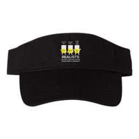 Glass Half Full Half Empty Funny Realists Philosophy Visor