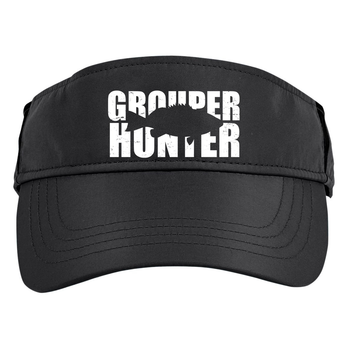 Grouper Hunter Fish Adult Drive Performance Visor