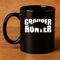 Grouper Hunter Fish 11oz C Handle Ceramic Mug