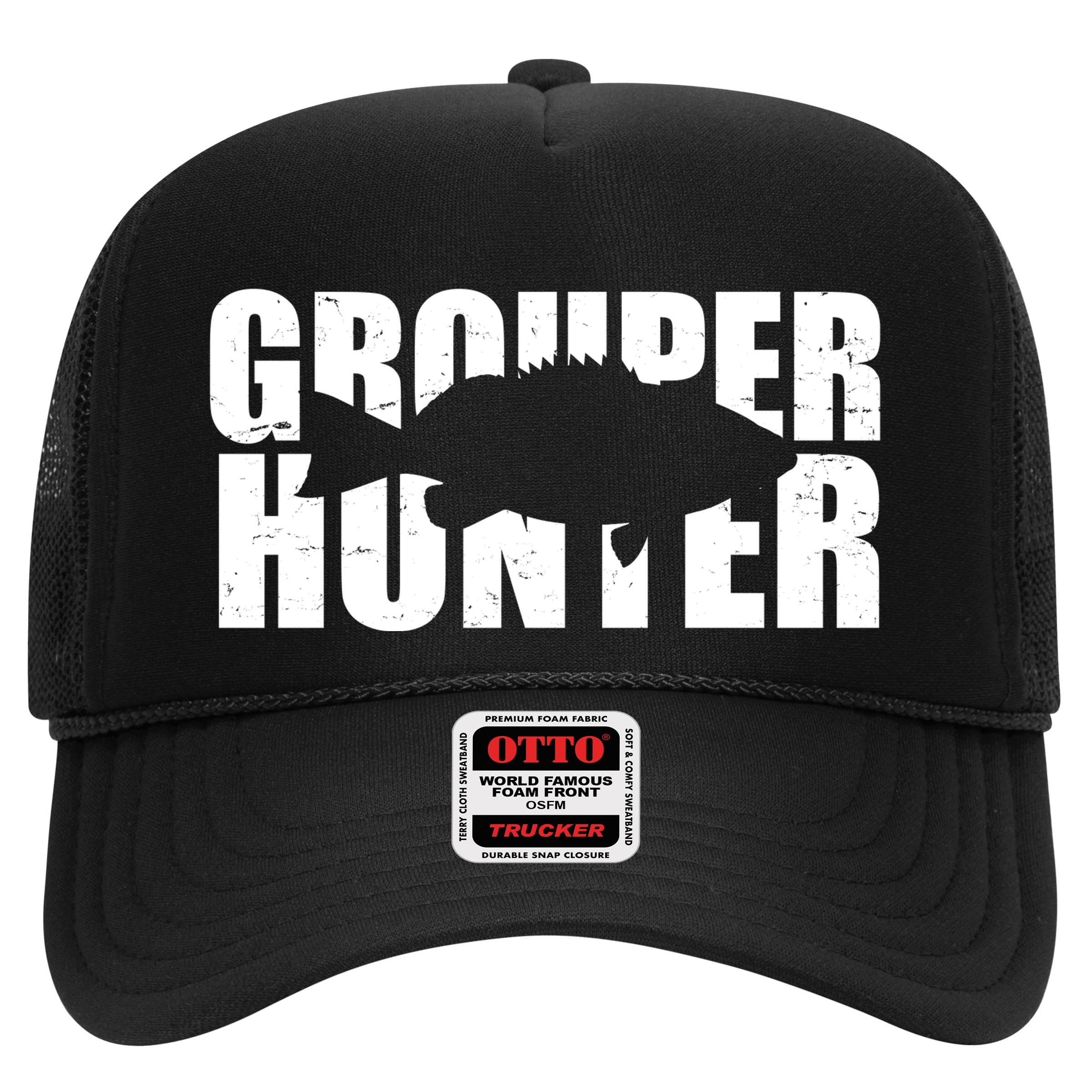 Grouper Hunter Fish Hat