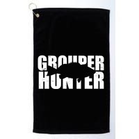 Grouper Hunter Fish Golf Towel