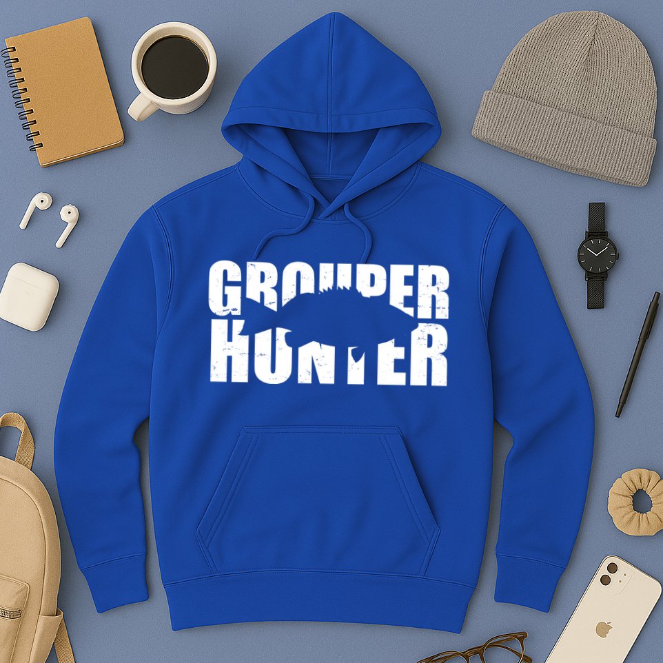 Grouper Hunter Fish Hoodie