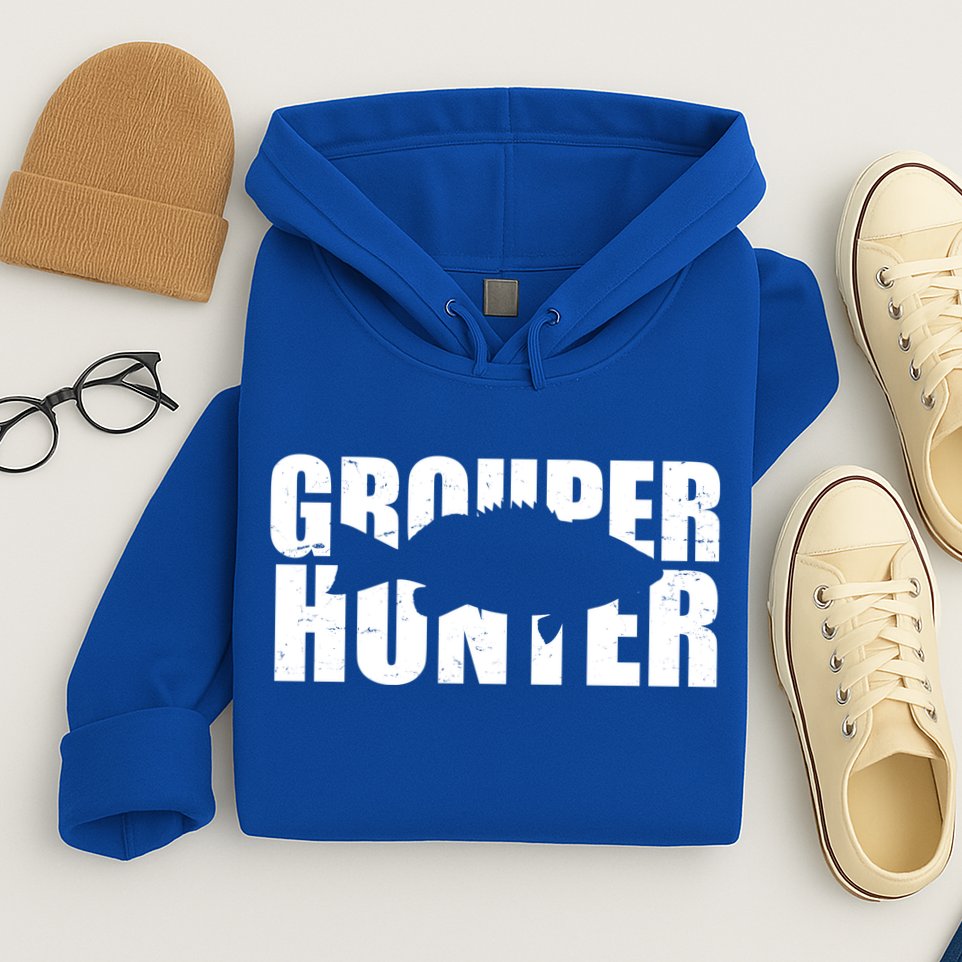 Grouper Hunter Fish Hoodie