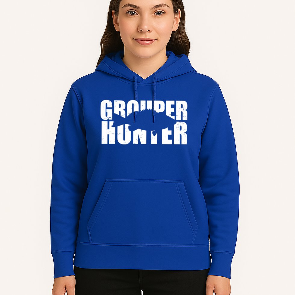 Grouper Hunter Fish Hoodie