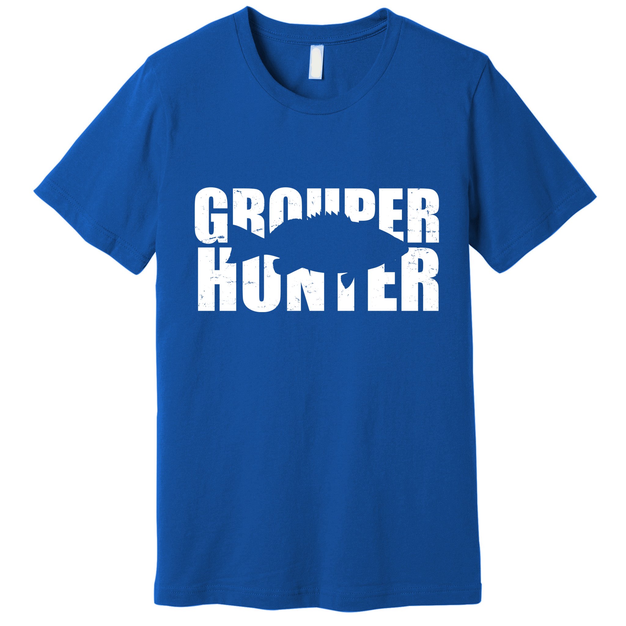 Grouper Hunter Fish Premium T-Shirt