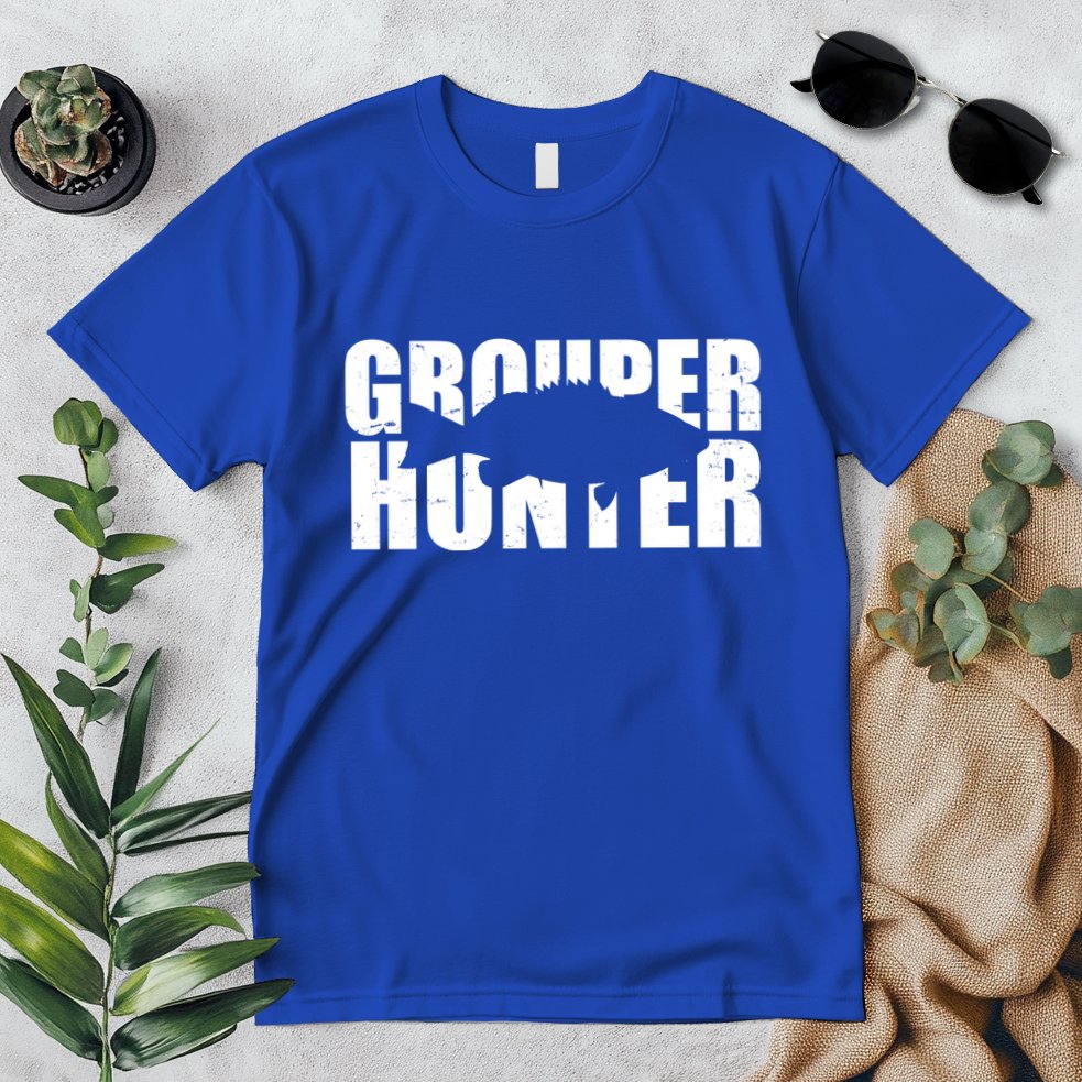 Grouper Hunter Fish Premium T-Shirt