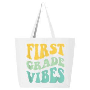 Groovy Happy First Day Of School Teacher Kids Back To School 25L Jumbo Tote