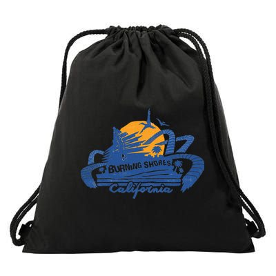 Guerrilla Horizon Forbidden West Burning Shores National Park Drawstring Bag