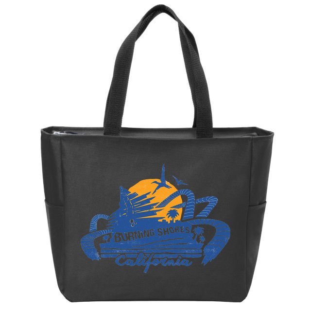 Guerrilla Horizon Forbidden West Burning Shores National Park Zip Tote Bag