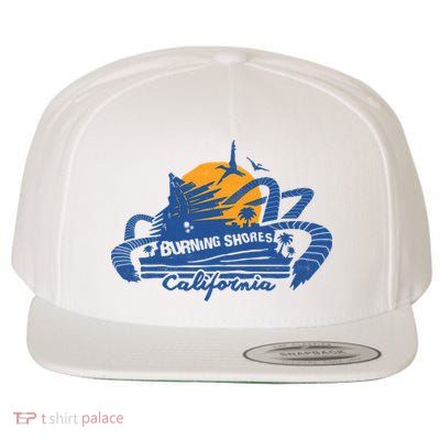 Guerrilla Horizon Forbidden West Burning Shores National Park Wool Snapback Cap