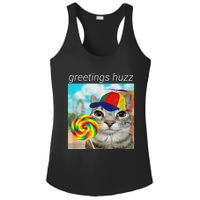 Greetings Huzz Funny Gen Z Gen Alpha Slang Meme Ladies PosiCharge Competitor Racerback Tank