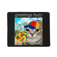 Greetings Huzz Funny Gen Z Gen Alpha Slang Meme Mousepad