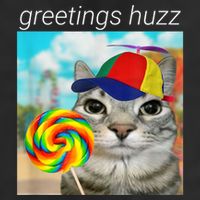 Greetings Huzz Funny Gen Z Gen Alpha Slang Meme 25L Jumbo Tote