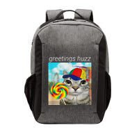 Greetings Huzz Funny Gen Z Gen Alpha Slang Meme Vector Backpack