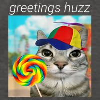 Greetings Huzz Funny Gen Z Gen Alpha Slang Meme Vector Backpack