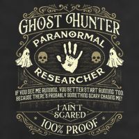 Ghost Hunter Ghost Hunting Halloween Paranormal Activity Beanie