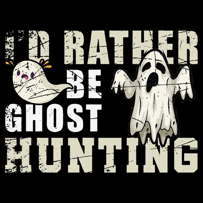 Ghost Hunter Gift Boo Spooky Halloween V-Neck T-Shirt
