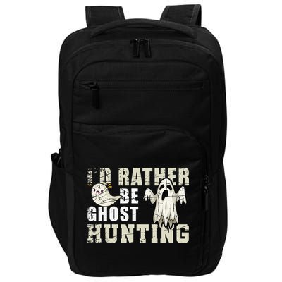 Ghost Hunter Gift Boo Spooky Halloween Impact Tech Backpack