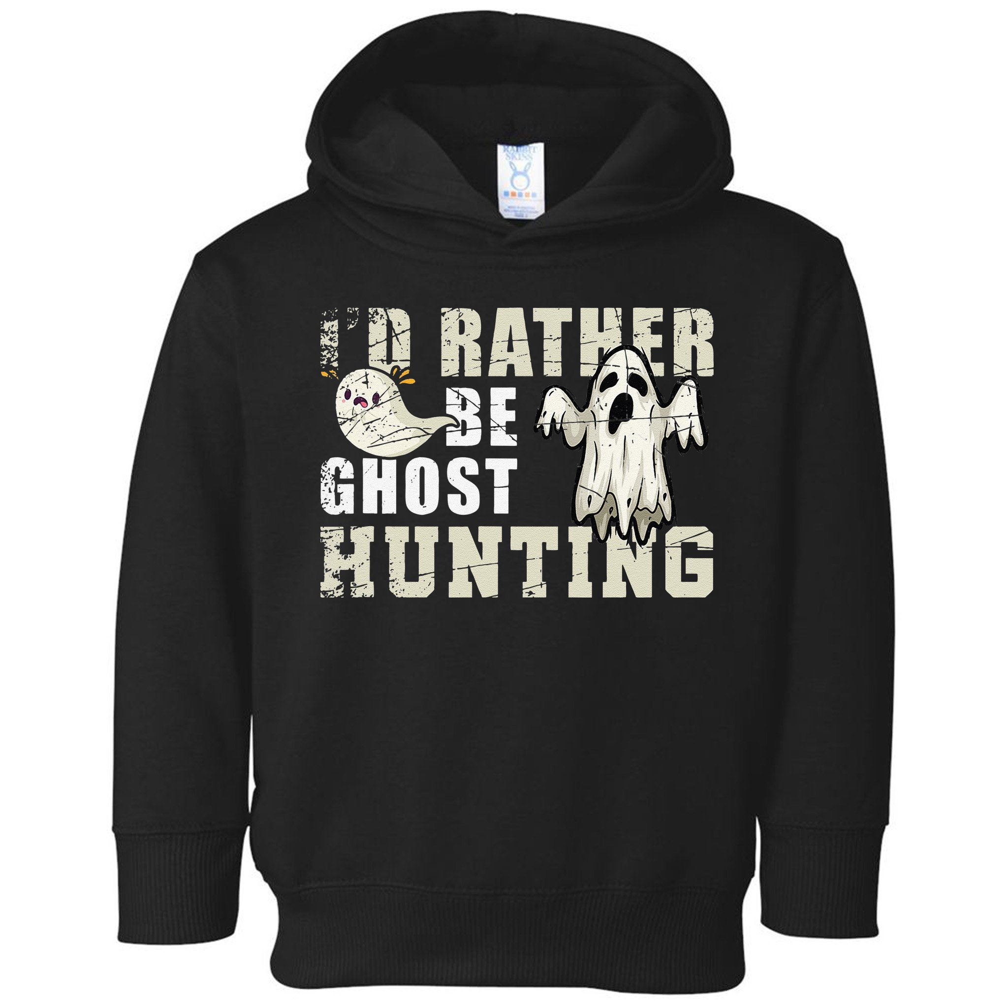 Ghost Hunter Gift Boo Spooky Halloween Toddler Hoodie