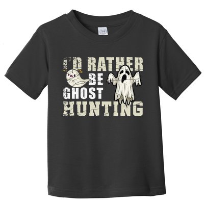 Ghost Hunter Gift Boo Spooky Halloween Toddler T-Shirt