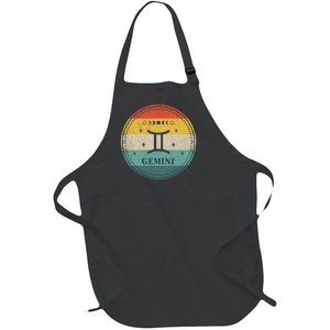 Gemini Horoscope Gemini May June Birthday Gemini Full-Length Apron With Pockets