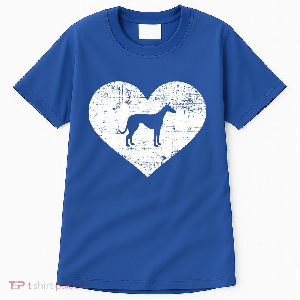 Greyhound Heart Gift Tall T-Shirt
