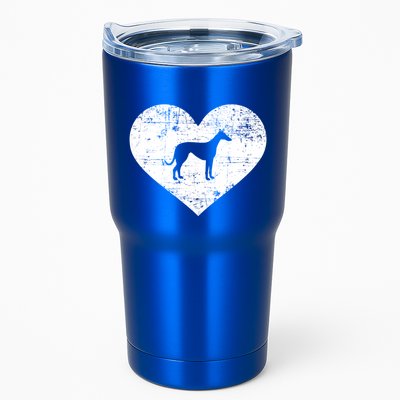 Greyhound Heart Gift Tumbler