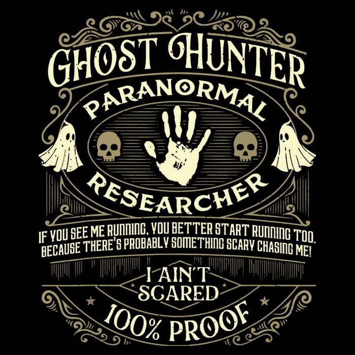 Ghost Hunter Ghost Hunting Halloween Paranormal Activity Apron