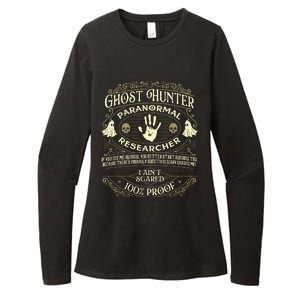 Ghost Hunter Ghost Hunting Halloween Paranormal Activity Womens CVC Long Sleeve Shirt