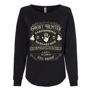 Ghost Hunter Ghost Hunting Halloween Paranormal Activity Womens California Wash Sweatshirt