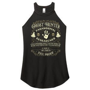 Ghost Hunter Ghost Hunting Halloween Paranormal Activity Women's Perfect Tri Rocker Tank