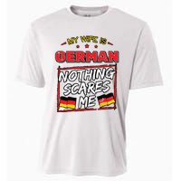 German Husband Germany Flag Family Wife Marriage Girl Cooling Performance Crew T-Shirt