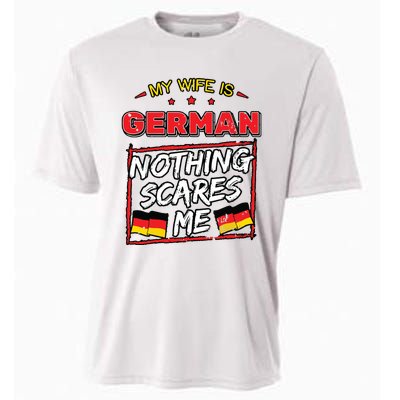 German Husband Germany Flag Family Wife Marriage Girl Cooling Performance Crew T-Shirt