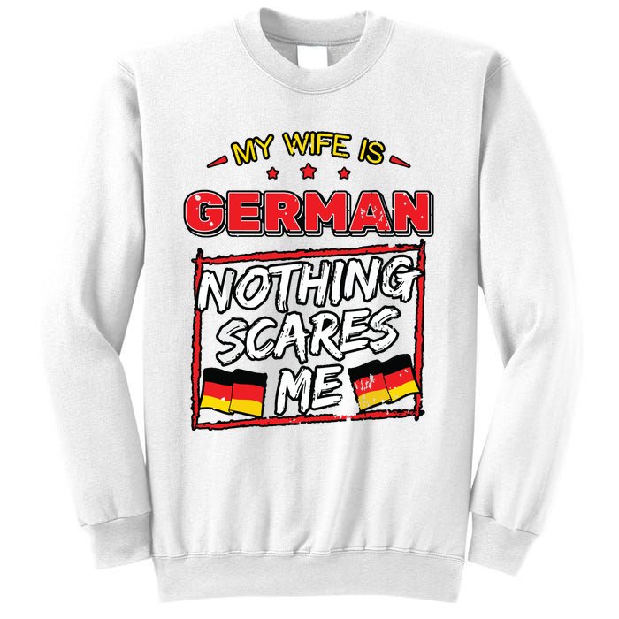 German Husband Germany Flag Family Wife Marriage Girl Sweatshirt