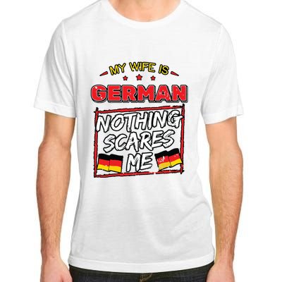 German Husband Germany Flag Family Wife Marriage Girl Adult ChromaSoft Performance T-Shirt