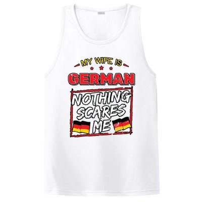 German Husband Germany Flag Family Wife Marriage Girl PosiCharge Competitor Tank