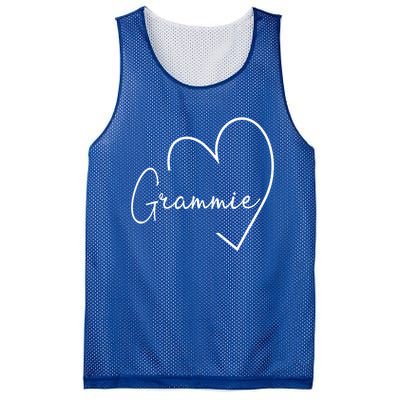 Grammie Heart Grandma Christmas MotherS Day Meaningful Gift Mesh Reversible Basketball Jersey Tank