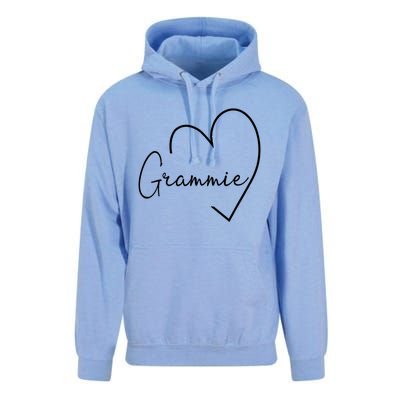 Grammie Heart Grandma Christmas MotherS Day Meaningful Gift Unisex Surf Hoodie