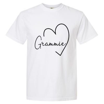 Grammie Heart Grandma Christmas MotherS Day Meaningful Gift Garment-Dyed Heavyweight T-Shirt