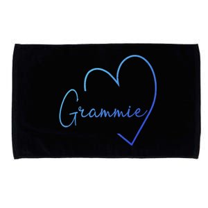 Grammie Heart Grandma Christmas MotherS Day Meaningful Gift Microfiber Hand Towel