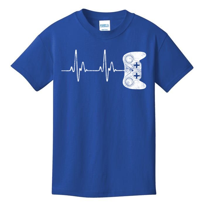 Gamer Heartbeat Great Gift Video Game Lover Funny Gift Funny Gift Kids T-Shirt