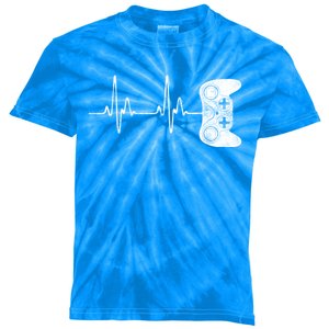 Gamer Heartbeat Great Gift Video Game Lover Funny Gift Funny Gift Kids Tie-Dye T-Shirt