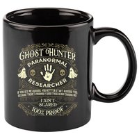 Ghost Hunter Ghost Hunting Halloween Paranormal Activity 11oz C Handle Ceramic Mug