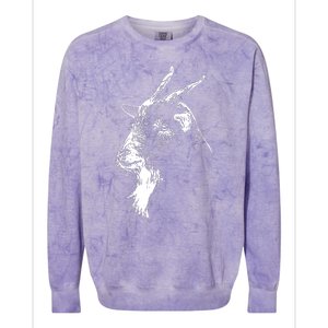 Goat Head Colorblast Crewneck Sweatshirt