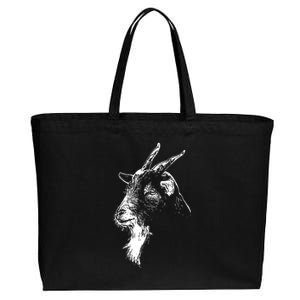 Goat Head Cotton Canvas Jumbo Tote