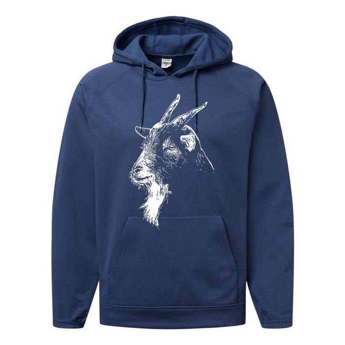 Goat Head Performance Fleece Hoodie