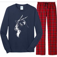 Goat Head Long Sleeve Pajama Set