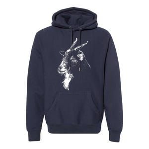 Goat Head Premium Hoodie