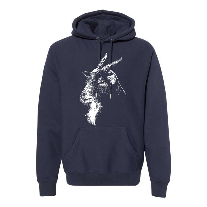 Goat Head Premium Hoodie