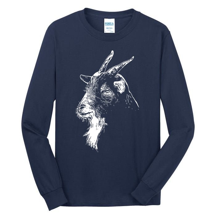 Goat Head Tall Long Sleeve T-Shirt